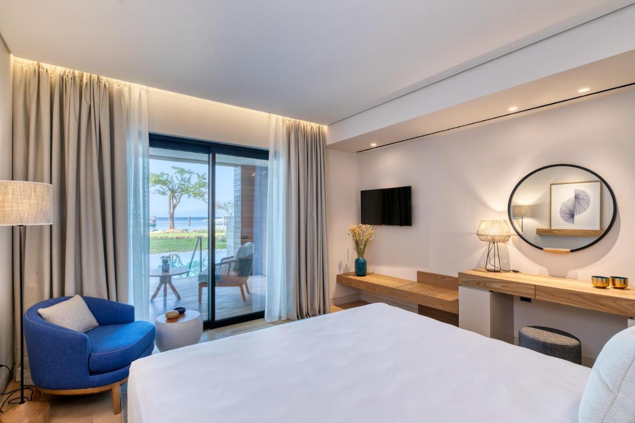 Vathi Cove Luxury Resort & Spa Chrysi Ammoudia Buitenkant foto