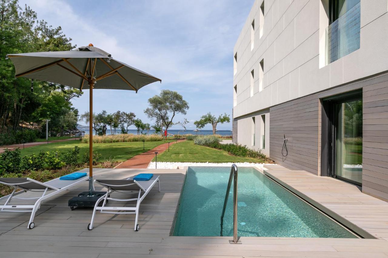 Vathi Cove Luxury Resort & Spa Chrysi Ammoudia Buitenkant foto