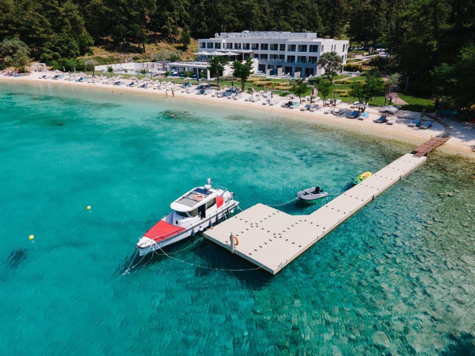Vathi Cove Luxury Resort & Spa Chrysi Ammoudia Buitenkant foto