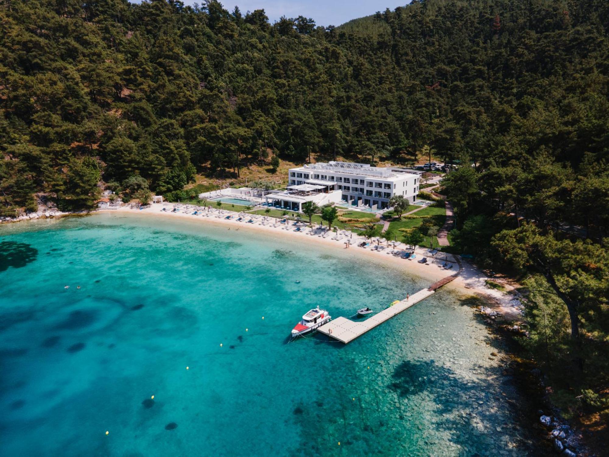Vathi Cove Luxury Resort & Spa Chrysi Ammoudia Buitenkant foto