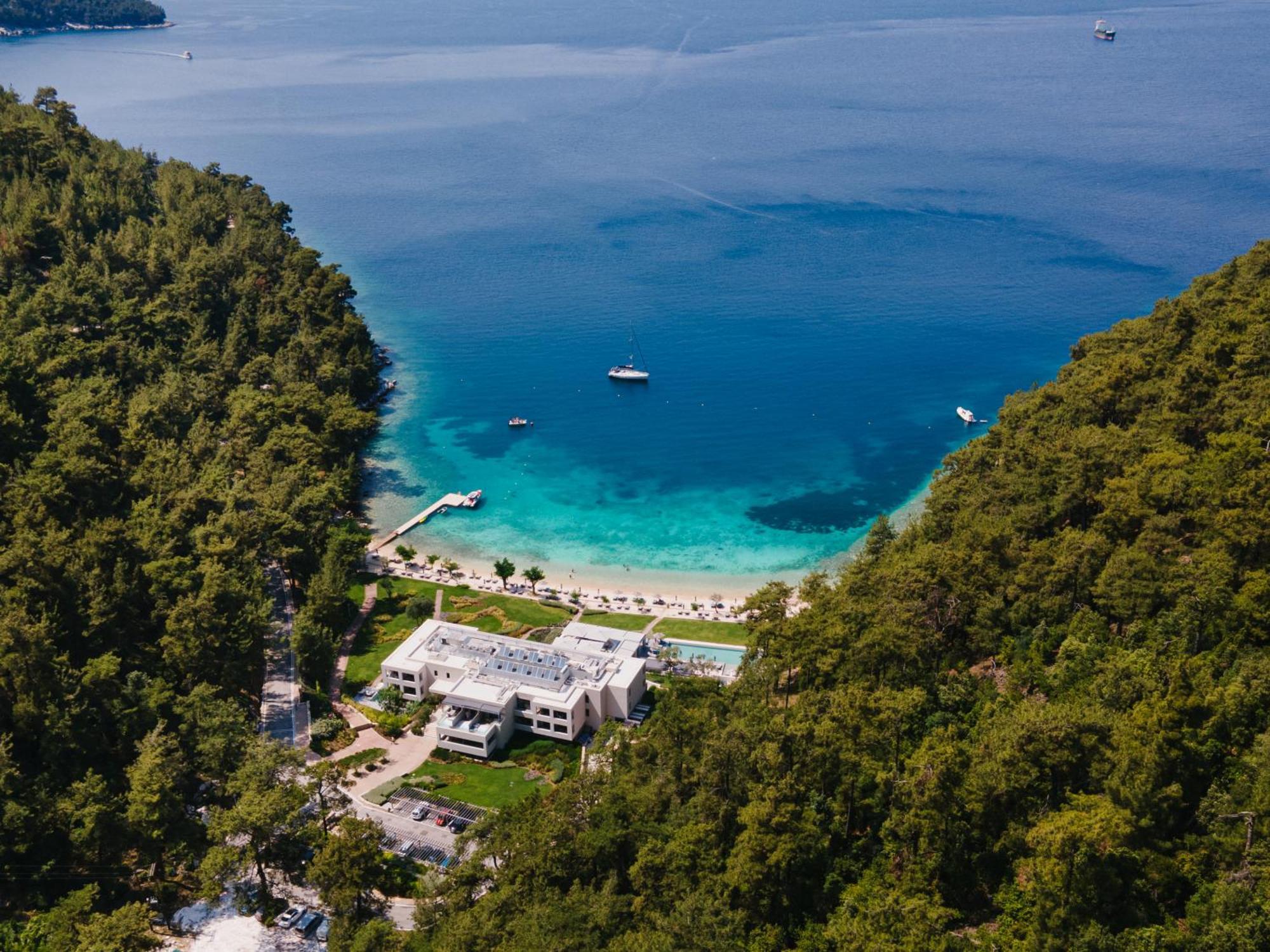 Vathi Cove Luxury Resort & Spa Chrysi Ammoudia Buitenkant foto