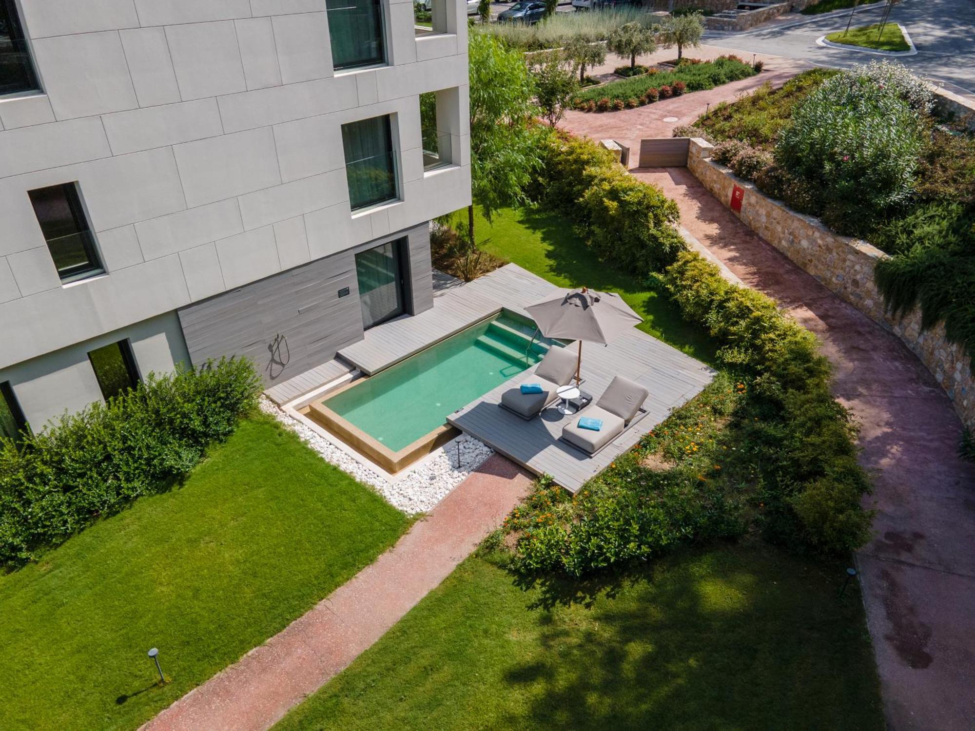 Vathi Cove Luxury Resort & Spa Chrysi Ammoudia Buitenkant foto