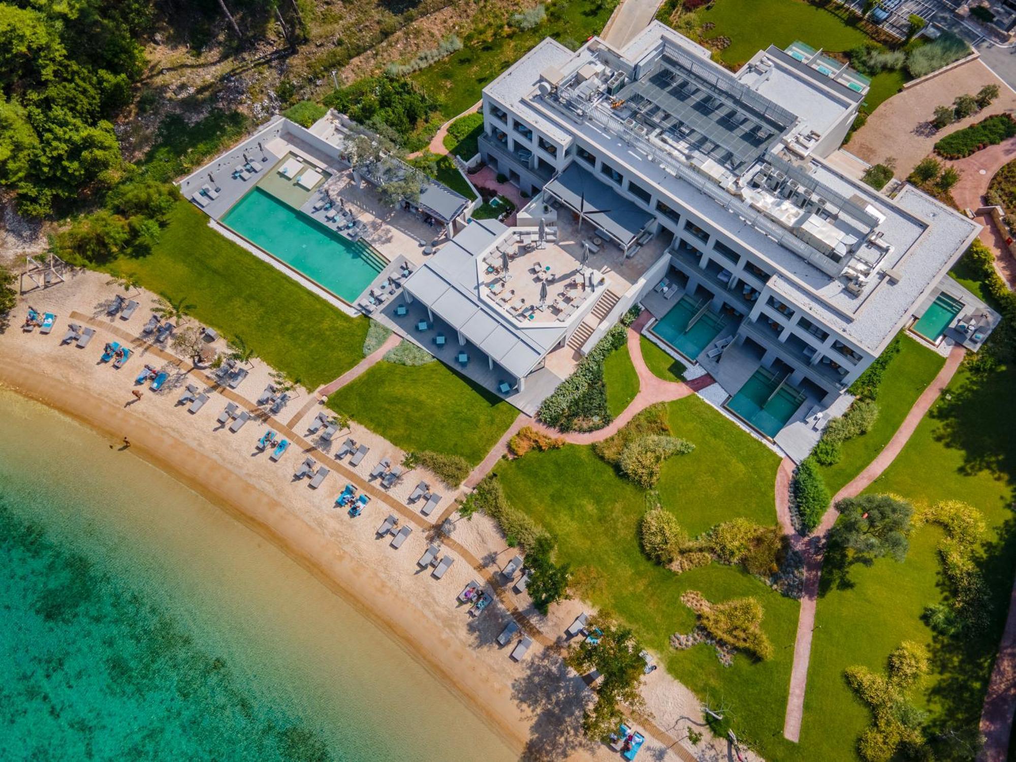Vathi Cove Luxury Resort & Spa Chrysi Ammoudia Buitenkant foto